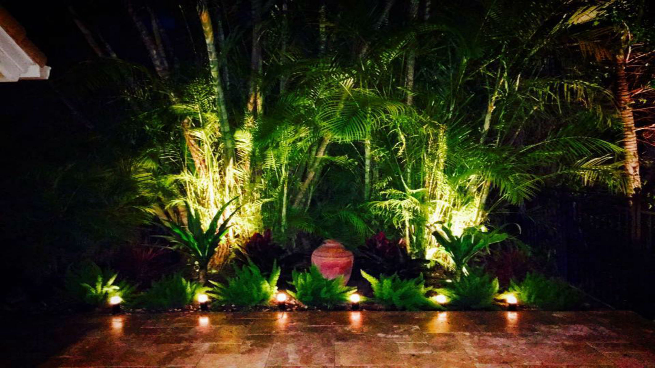 Tropical Landscape Lighting