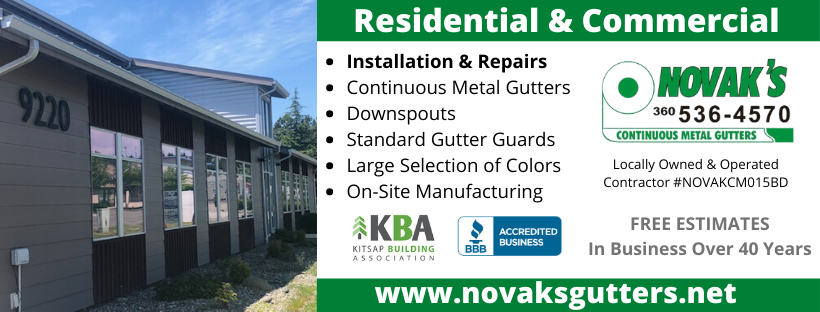 Novak’s Continuous Metal Gutters