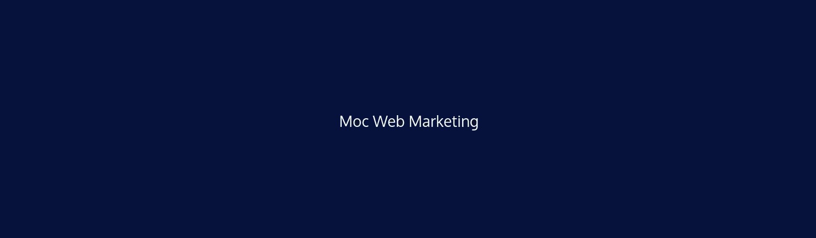 Moc Web Marketing